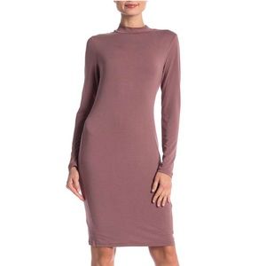 NWT FOR THE REPUBLIC MOCK NECK JERSEY DRESS